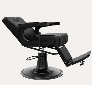 Mobilier <span class=keywords><strong>de</strong></span> salon tout en noir fauteuil <span class=keywords><strong>de</strong></span> <span class=keywords><strong>barbier</strong></span> pour homme en vente d'<span class=keywords><strong>occasion</strong></span> - Product Image 3