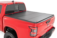 Bâche de benne rigide en aluminium étanche, rétractable, pliable et verrouillable pour Nissan Frontier NP300 2009-2024 (benne de 5ft/6ft)