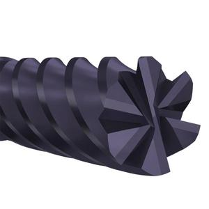 Krino-241762000 tialn สำหรับโรงงานคาร์ไบด์หกร่องที่มีชุดสว่าน8014249410737เกลียวแปรผันยาว - Product Image 4