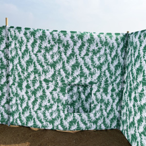 Conception flexible Camping en plein air 5 mètres 8 mètres Camping pare-vent extérieur plage coupe-vent clôture de plage pliante - Product Image 3
