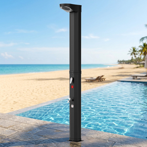 Colonne de <span class=keywords><strong>douche</strong></span> <span class=keywords><strong>solaire</strong></span> octogonale 35L personnalisée en usine avec <span class=keywords><strong>douche</strong></span> de pluie intégrée pour piscine, jardin, plage, complexe hôtelier, patio - Product Image 1