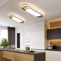 Plafonnier simple pour couloir, allée ou entrée, luminaires de plafond modernes en acrylique, luminaires pour vestiaire, chambres et couloirs