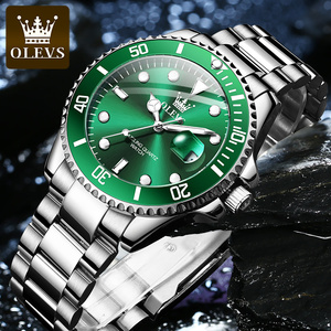 Montre-bracelet pour homme de marque OEM 5885, style business, bracelet en cuir, quartz, étanche, analogique - Product Image 2