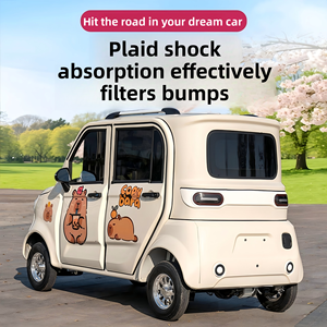 Vehículo Eléctrico Económico <span class=keywords><strong>de</strong></span> 4 Ruedas y Baja Velocidad, 4 Asientos, Mini Auto <span class=keywords><strong>de</strong></span> Pasajeros para Adultos, LSV para Uso en Comunidades Privadas y Barrios - Product Image 5