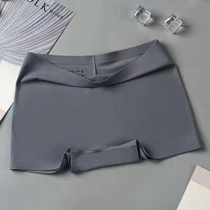 Culottes string taille haute pour femmes, tricotées sans couture, respirantes, écologiques, antibactériennes, en spandex uni, style quotidien - Product Image 2