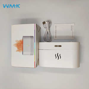 Ermäßigte Preise 3D Flame Diffusor Luftbe feuchter 180ml Ultraschall <span class=keywords><strong>Mini</strong></span> USB Smart Home Fire Flame Ätherisches Öl Aroma Diffusoren - Product Image 6