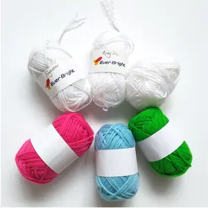 50g 4 Fios De Fio De Lã De Algodão Macio Penteado Crochet Aplicável Para Mão Tricô DIY Craft Tricô Fio De Lã