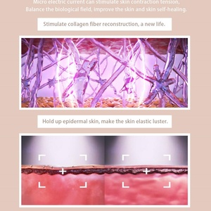Appareil de beauté à micro-courant, masseur anti-âge pour le visage, rouleau facial 3D, raffermissement de la peau, rajeunissement, appareil de tonification du visage - Product Image 5