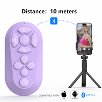 Controla tus videos de TikTok desde tu móvil: Control remoto 5.3 con Wi-Fi, apagado automático fijo y control táctil LED para teléfonos.
