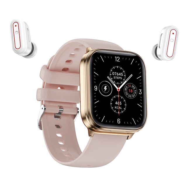 2025 2 in 1 X9 Smartwatch Built-in Earphone Earbuds Tws App Control Smart Watches with Wireless Earbuds