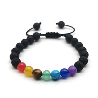 Vente en gros de bracelets ajustables en pierre de jaspe fou gris chinois pour femmes hommes avec perles de jaspe de 8mm pierres de turquoise