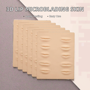 1.5mm Silicone Microblading <b>Practice</b> Skin Lip Tattoo Training <b>Pad</b> for Permanent Makeup - Product Image 2