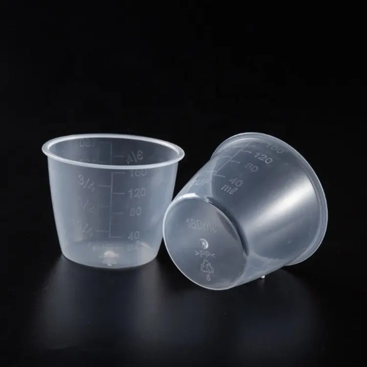 15 ml liquid medicine oral liquor PP small mini plastic digital measuring cup