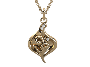 Moissanite Heart Pendant Necklace Rose Gold Plated <b>Silver</b> <b>Rope</b> <b>Chain</b> Women's Luxury Party Gift for Her - Product Image 4
