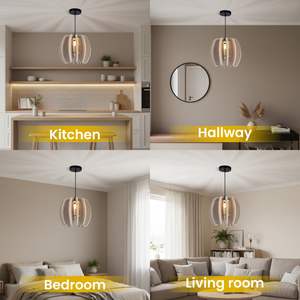 Abat-jour acoustique en feutre en forme de <span class=keywords><strong>champignon</strong></span> décoratif réversible suspendu de luxe de 40 cm - Product Image 4