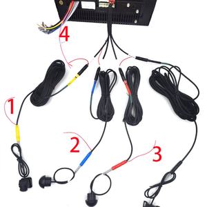 Cámara 360° para Auto, 1080p 3D WDR, Sistema de Visión Envolvente, Grabador DVR de 4 Canales, Sistema de Vigilancia para Auto, Accesorios Android Integrados 360° - Product Image 3