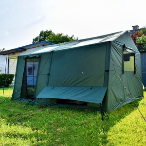 Tente de camping gonflable, <span class=keywords><strong>l</strong></span>égère, étanche et rapide à installer, parfaite pour les évasions en plein air en famille de 4 à 6 personnes - Product Image 2