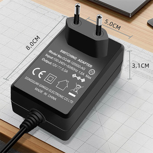 Ac 100-240V DC 12V 5A 60W cung cấp điện 5.5x2.5mm đầu ra jack chuyển đổi Adapter cho 5050 3528 dẫn mô-đun dải ánh sáng - Product Image 2