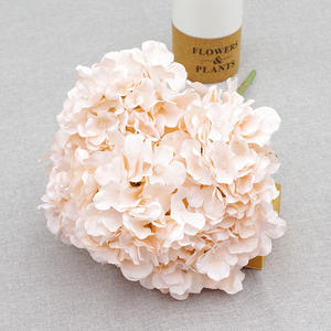 JAD新设计白色绣球花人造婚礼花5头绣球花圣诞新年万圣节返校 - Product Image 3