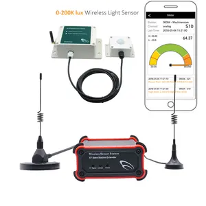 X7 wireless analog sensor and Base Station Extender For Light monitoring sensor