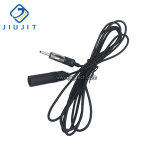 Convertisseur de prise DIN FM AM <span class=keywords><strong>Auto</strong></span> RG174 <span class=keywords><strong>Adaptateur</strong></span> d'<span class=keywords><strong>antenne</strong></span> <span class=keywords><strong>Antenne</strong></span> d'<span class=keywords><strong>autoradio</strong></span> Câble d'extension 2M - Product Image 5