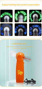 Ventilatori LED Mini Portatili Personalizzati, Gadget Luminosi per Feste, Ritorno a Scuola, Natale, Halloween e Laurea - Product Image 5