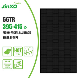 <span class=keywords><strong>JINKO</strong></span> JKM400N-6RL3-B เสือ N-Type 400W monocrystalline โมดูล PV สีดำทั้งหมดสำหรับเก็บพลังงานระบบไฟฟ้าบนดาดฟ้า - Product Image 1