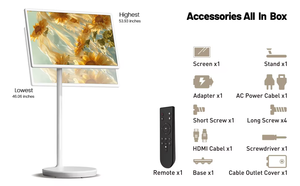 Tableta Inteligente HD de 32 Pulgadas con Pantalla Táctil Extraíble para Cuidado de la Vista en Interiores, Entretenimiento, Aprendizaje, Animación y Gráficos - Product Image 6