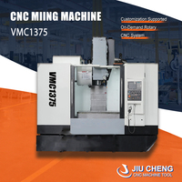 Centre d'usinage vertical CNC automatique simple VMC1375 BT40 pour pièces automobiles lourdes en acier et aluminium