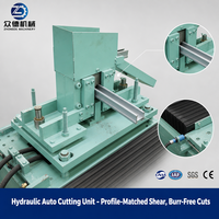 Machine de formage à froid automatique pour supports de panneaux solaires, ligne de formage à froid de supports photovoltaïques à commande PLC pour la fabrication de bâtiments