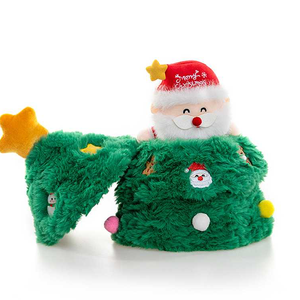 New Arrival <b>Anime</b> Christmas Tree Santa Cartoon Squishy Cute Cuddly <b>Plush</b> Toys Stuffed Animal Toys Claw Machine Toys for Children - Product Image 1