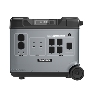 สถานีไฟฟ้าพกพา Oukitel P5000E Plus LiFePO4 3600W 5120WH รองรับแผงโซลาร์เซลล์สูงสุด 1000W สำหรับสำรองไฟบ้านและจัดเก็บพลังงาน - Product Image 3