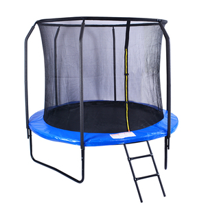 <span class=keywords><strong>Trampoline</strong></span> de jardin robuste Premium 8FT <span class=keywords><strong>Trampoline</strong></span> de rebond extérieur pour enfants et adultes avec filet - Product Image 1