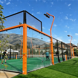 Fabricante Ofrece Techo para Pista de Pádel Fácil de Montar y Personalizado con Carpa de PVC, las Pistas de Pádel Más Hermosas, Pistas de Pádel Cubiertas - Product Image 6