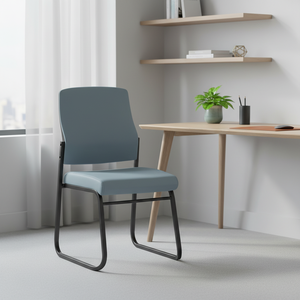 Chaise de bureau cantilever empilable en mousse moulée multicolore pour conférences, visiteurs, usage scolaire, certifiée CE, approvisionnement direct usine - Product Image 3