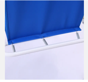 <span class=keywords><strong>Chaise</strong></span> longue d'été en acier léger personnalisable, <span class=keywords><strong>chaise</strong></span> de plage pliable portable pour adultes, moderne pour cour extérieure - Product Image 6