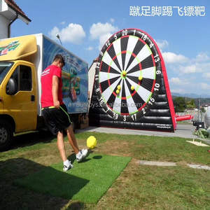 Oeil de taureau gonflable géant constant de joint d'air de WINSUN, fléchettes gonflables de rencontre de football, <span class=keywords><strong>jeux</strong></span> gonflables de lancer de conseil de football - Product Image 6