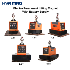 Fabrieksdirect HVR MAG HEBP-005 CE-gecertificeerde 2 ton/1 ton/0,5 ton hefmagneet met batterijvoeding - Product Image 2