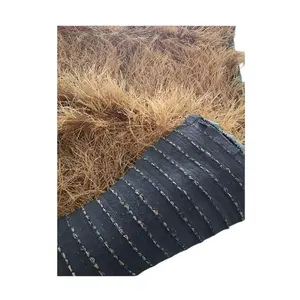 The New Listing Macke Machine Fotsbon Factory Rolls Palm Indonesia Grass Pe Synthetic Artificial Thatch Plam Leaf Roof