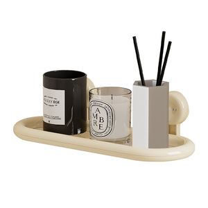 Bathroom Wall Mounted Storage Rack Suction Cup Rectangular Drainable Soap And Shower Gel Holder No Drilling Required - Product Image 4