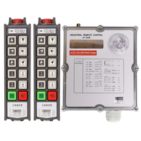 Transmisor y Receptor Impermeables IP66 de Una Sola Velocidad, Radio de Control Remoto Industrial Inalámbrico para Grúa