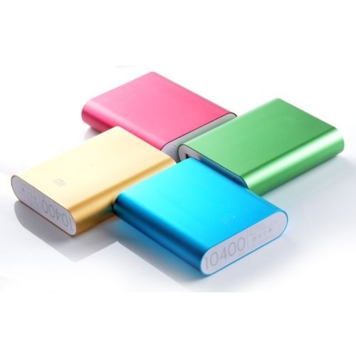 Custom Logo Mini Portable Charging Treasure 10400mAh Aluminum Alloy Mobile Power Bank Micro USB Input Interface Business Gifts
