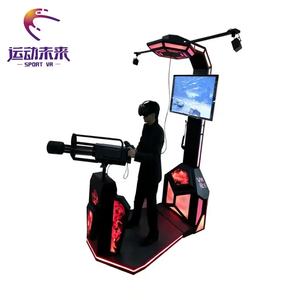 Simulateur de tir VR 9D SportVR SVR-6H021 à mouvement, 1 siège, capacité 100-500 kg, <5 passagers, pour intérieur, maison, éducation, aéroport, <span class=keywords><strong>PC</strong></span> - Product Image 2
