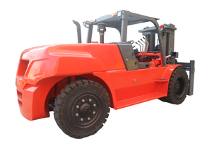 Montacargas Diésel de 10 Toneladas de Capacidad para Elevación de Contenedores, Montacargas con Emisión EPA Euro 5, Montacargas Hidráulico con 4 Neumáticos Delanteros - Product Image 4