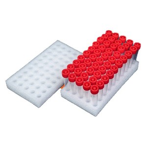 Doublure de protection en mousse perlée EPE pour tubes à essai, épaisseur personnalisée, emballage de réactifs, plateau intérieur en éponge amortissante pour tubes fragiles - Product Image 1