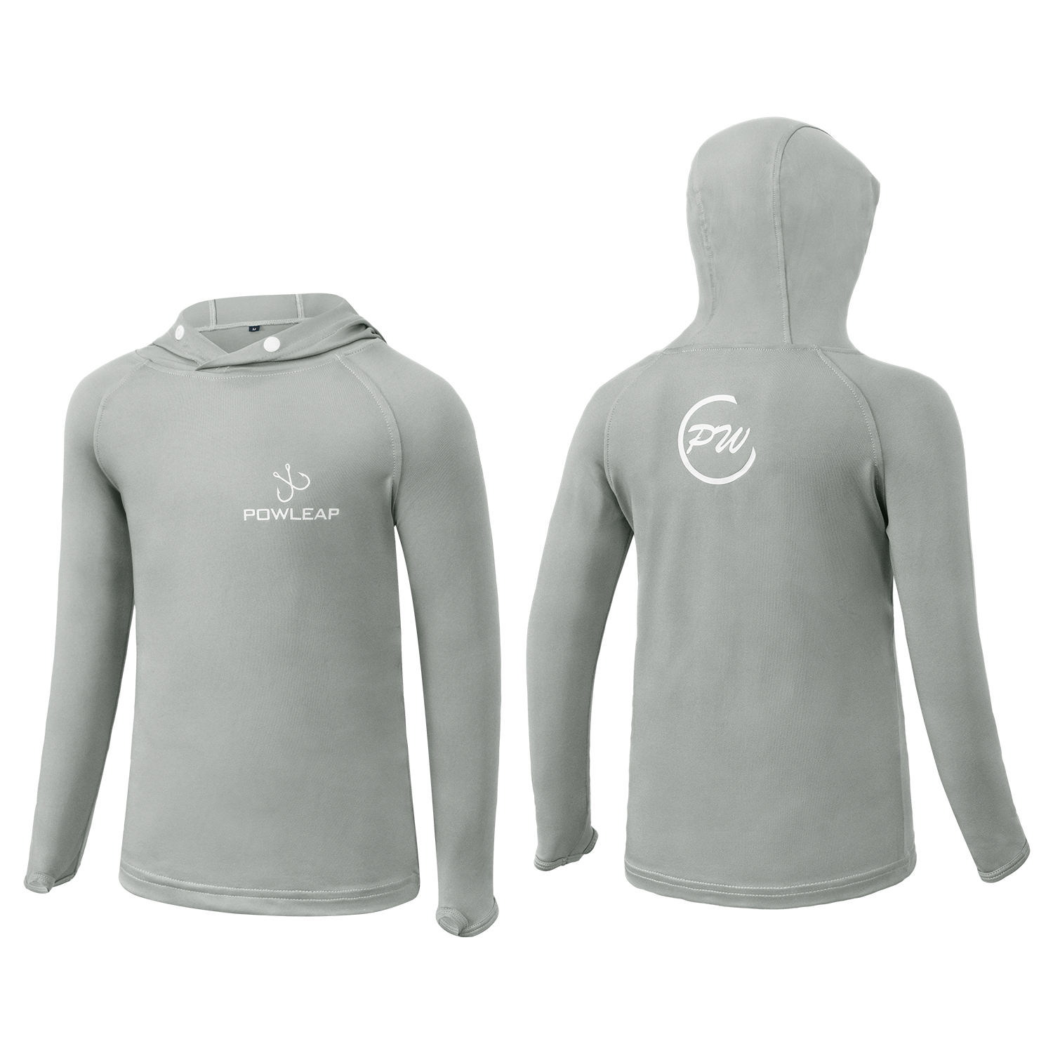 Duxyoz Sweat à Capuche Athlétique Pour Enfants Avec Trous Pour Les Pouces, Veste D'été à Manches Longues, Rashguards, Léger, Séchage Rapide, Vêtements De Jeu En Plein Air, Vêtements Doux Et