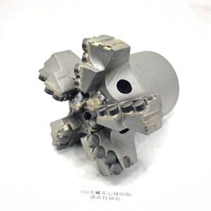 153mm 5 lưỡi <span class=keywords><strong>PDC</strong></span> kim cương không lõi khoan bit khai thác các bộ phận máy cho đá sỏi cắt loại đúc công cụ khoan - Product Image 6