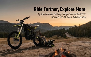 Gagnez une moto tout-terrain R1+ 17kW 72V 40Ah, plus de 80 km/h, autonomie de 150 km - Product Image 6