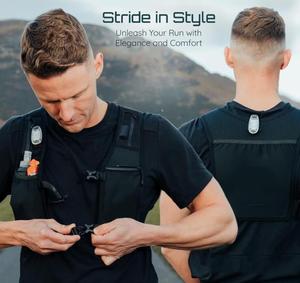 Chaleco Deportivo para Correr, con Espacio para Teléfono Móvil, para Senderismo, Montañismo, Ciclismo, Multifuncional, con Bolsillo para Botella de Agua, Mochila de Hidratación - Product Image 2