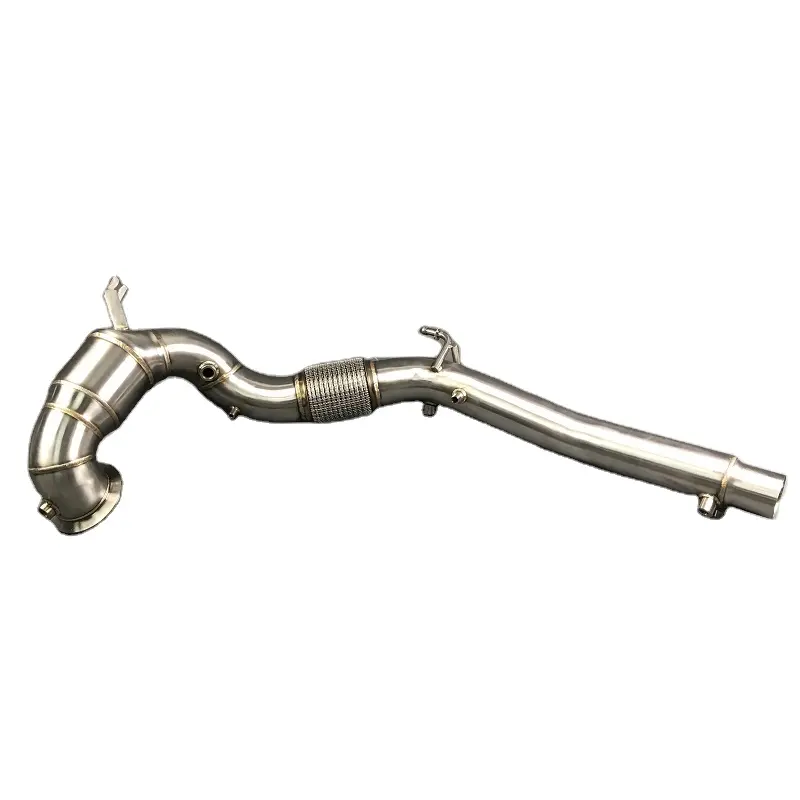 FOR VOLKSWAGEN GOLF 8 GTI 2.0 200 CELL CAT TURBO 2020-PRESENT CUSTOM EXHAUST SYSTEM DOWNPIPE